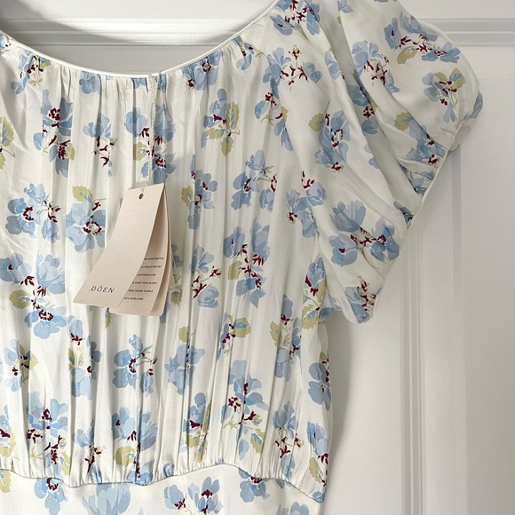 Dôen Florencia Dress in Bleu Frolicking Floral - Picture 8 of 10